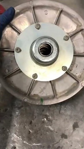 Polaris ranger 1000xp driven clutch not aligned (check the x)
