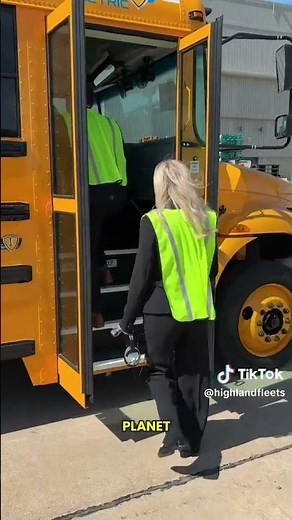 Electric School Bus Factory Tour #shorts #highland #electricbus #tulsa #electricvehicle