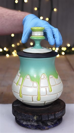 Handmade Pottery Jar Available on grceramics.com