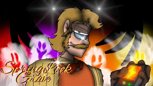 Spring Lock Grave.. (FNAF AU/ The Spring Bleed!) (Short Animation)⚠️🩸