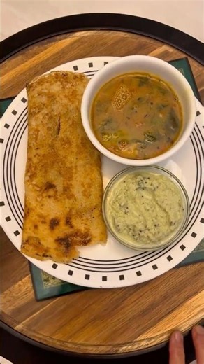 Instant Masala Dosa Recipe 🥘 | Easy South Indian Food #shorts