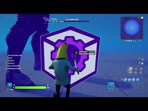 How to use the new prop manipulation device in fortnite creative!