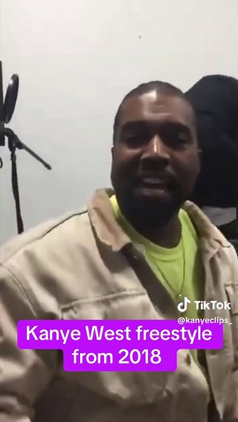 Kanye Wesr freestyle from around yandhi era #kanyewest #kanye #ye #kanyetok #rap