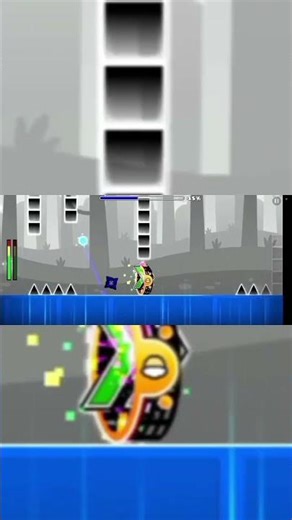 My First Level in Geometry Dash #geometrydash #geometry #level #first #showcase #gameplay