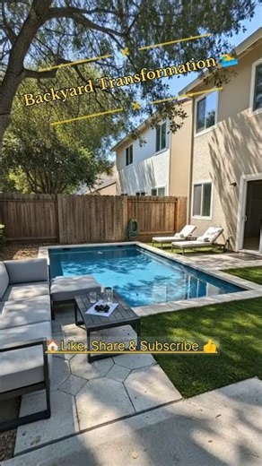 Transforming Epic Backyard into Luxurious Pool🏊🏻‍♀️ | Before vs After #poolconstruction