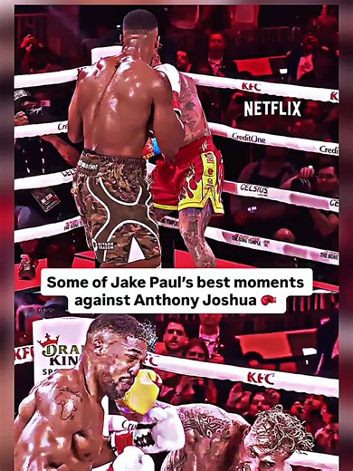 Jack Paul vs Anthony Joshua #boxing #mma #mmahighlight #trending #fyp | boxing clips