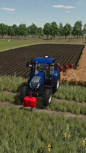123K views · 410 reactions | Plowing with New Holland T7 300 | Farming Simulator 25 #Plowing #NewHolland #FarmingSimulator25 #tractor #agriculture | Mazarat Gaming | Facebook