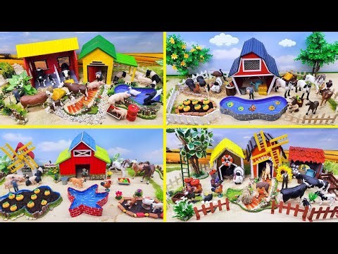 Top the most creative diy Cattle Farm Diorama and Barnyard Animal - House of Animal Farm