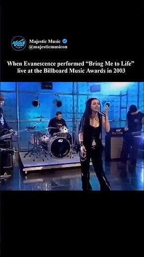 Amy Lee - Bring Me to Life Live (2003) #evanescence