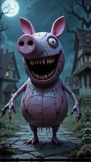 Peppa Pig Reimagined as a NIGHTMARE Creature 😱