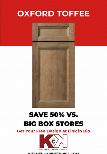 Oxford Toffee Cabinets: Easy DIY Kitchen Remodel