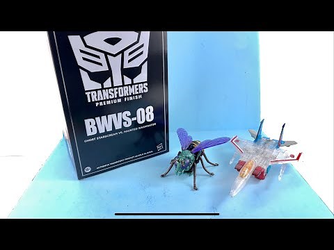 Transformers Beast Wars BWVS-08 Starscream vs Waspinator Video Review