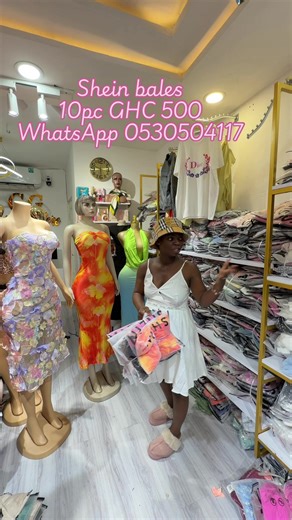 Quality Shein Bales Available for Delivery in Ghana