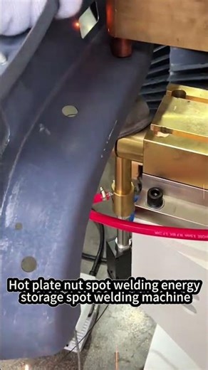Hot Plate Nut Spot Welding – Energy Storage Spot Welding Machine