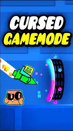 The Most Cursed Gamemode In Geometry Dash! #geometrydash
