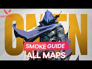 NEW Omen Smoke Lineups for all Maps 2024 - Omen Secret Smoke Guide - Valorant