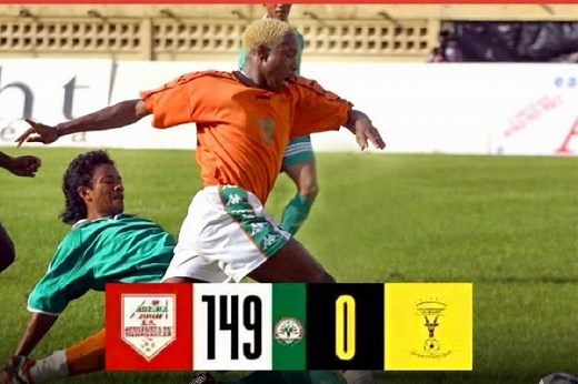 23 Years On: Remembering the bizarre 149-0 match that shocked world football