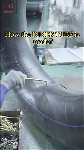 How Bicycle Inner Tubes Are Made: From Raw Rubber to Finished Product! #shorts