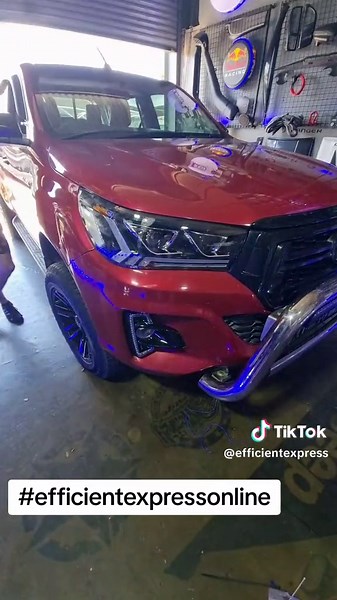 Upgrade Your Toyota Hilux Lights with LED Spotlights | Efficient Express