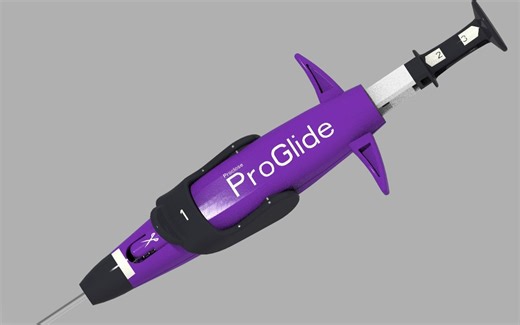 abbott proclose proglide 雅培血管缝合器-CREO9.0建模及渲染