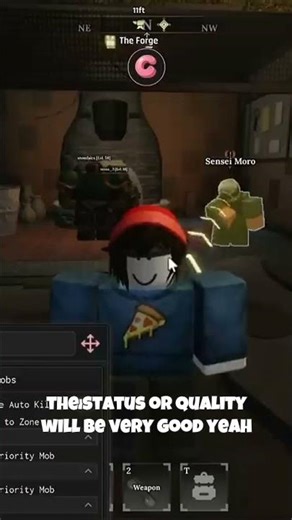THE FORGE SCRIPT NO KEY SPEED HUB Auto Forge 100% | Auto Farm Mob #theforge #roblox #fypp #script