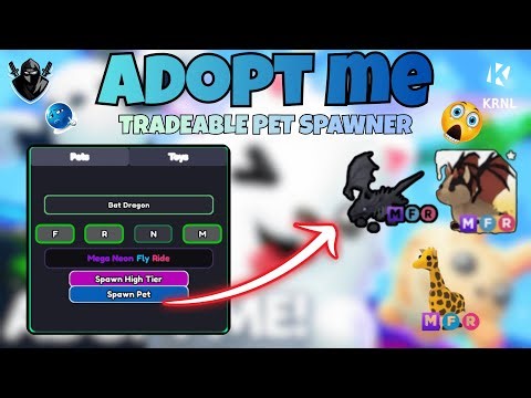 ❄️Winter Update❄️ Adopt Me TRADEABLE Pet Spawner (KEYLESS) | Adopt Me Script 2025