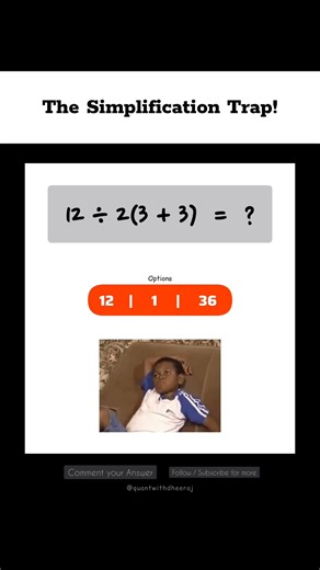 This Simplification Question Tricked Millions | Viral Math Quiz Challenge #mathquiz #mathshorts