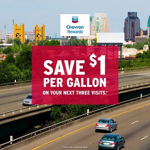 317K views · 119 reactions | Download the Chevron app to start earning reward points and get instant savings with $1 off per gallon on your next three visits. | Chevron | Facebook