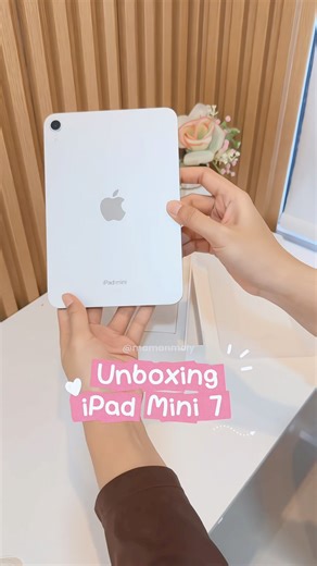Unboxing Ipad Mini 7 Hasil Ngonten #unboxingvideo #unboxing #ipadmini7 #ipadmini #shortsvideo #fyp