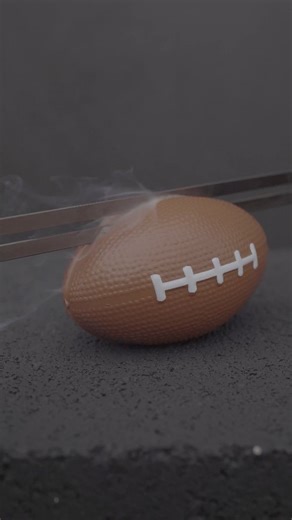 It's Stress Ball Monday and this is our artistic impression of how @chicagobears fans feel right now (although maybe not as much as the @billsmafiapage ) #stressballmonday #nflplayoffs #hotknife #stressrelief | Quality Logo Products