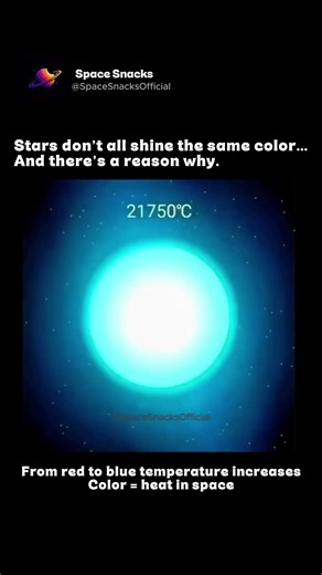 Why Stars Have Different Colors 🌟 (It’s Not Random)