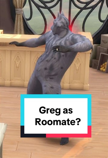 This Sims bug is my favorite!Talking to him is still hard and I have to sip on a mood stabilizing potion so my sim doesn’t run away from him when he howls at her. #sims4 #thesims #greg #simswerewolf #simsbaby #simsfamily #simstips #simsadvice #simsromance #simsoccult #simsbabies #simsgameplay #GregHusband #GregRoomate #SimsBug #SimsGlitch