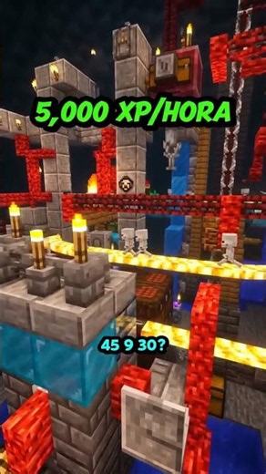 Most Efficient Minecraft Java Skeleton Farm 2025 ☠️ #minecraft #xpfarm #skeletons