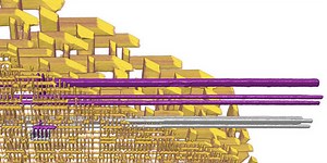 X-rays Map the 3D Interior of Integrated Circuits