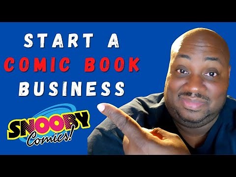 How to start a comic book business - Snooby Comics