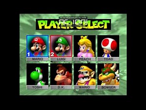 Mario Kart 64 Split Screen Gameplay