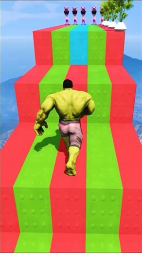 GTA 5 Epic Water Ragdolls Hulk Jump/Fails Ep 22 #shorts