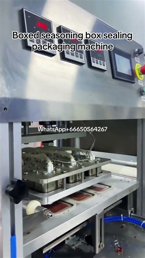 Boxed seasoning sealing box packaging machine