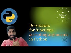 #36 Write a Decorators for function with Arguments Python | Python tutorials in Hindi for Beginners