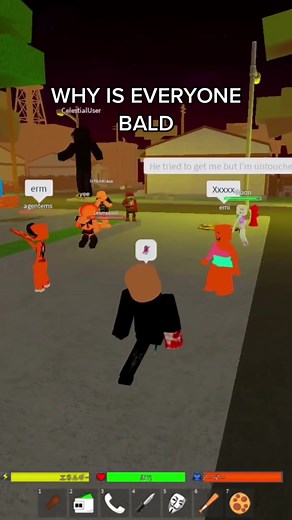 The Mystery of Baldness Revealed in Roblox - Funny Compilation