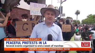 Washington DC mayor Muriel Bowser has renamed a street in front of the White House “Black Lives Matter Plaza” and had the slogan painted in huge yellow letters on the road. Read more: https://7news.link/30eNGCD | Sunrise