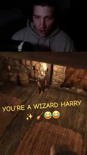 You're a wizard Harry ✨️ 🧹😂 #twitchclips #comedyshorts #SporksFork #bannerlord #warsails #funny