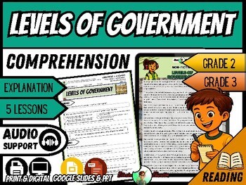 Levels Of Government | Reading Comprehension | Grade 2/3