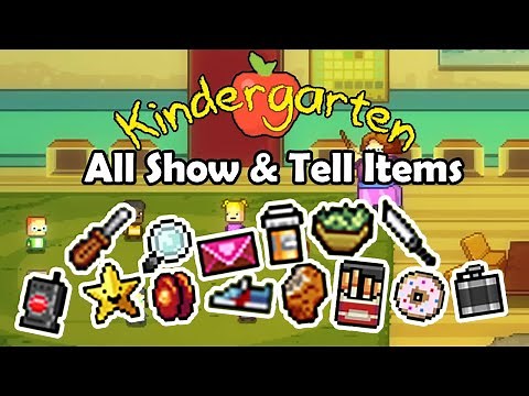 Kindergarten - All Show & Tell Items