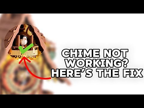 How to Fix the Hourly Chime (Step-by-Step) | ROKR Cuckoo Clock