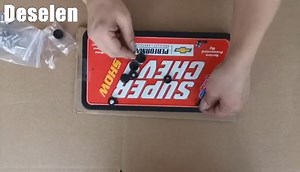 Watch Two Tips for installing Deselen Silicone License Plate Frame on Amazon Live