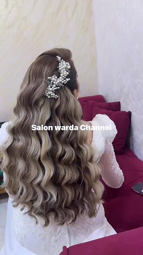 Robe blanche reine des robes ربي يهنيك ويسعدك | Salon warda Channel