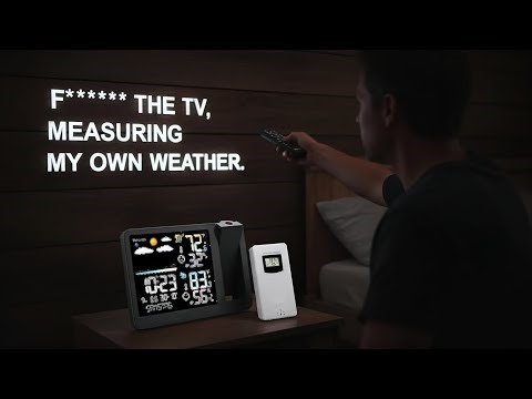 My Own Weather Man! (Projection Clock & Forecast)