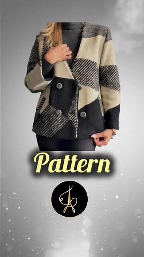 Women's Blazer pattern tutorial – Beginner Friendly!🍁