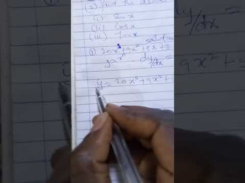 Differential Calculus simplified.